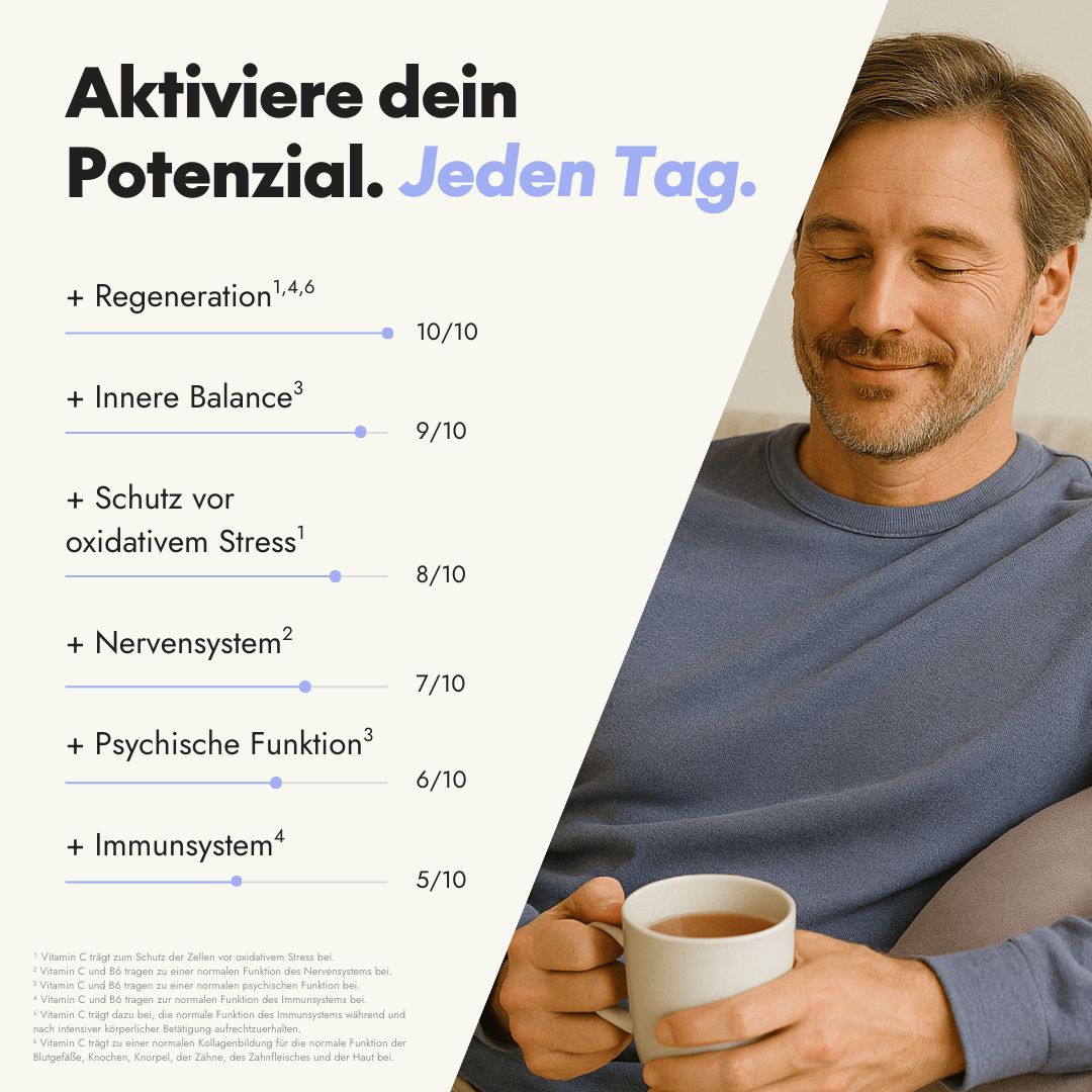 serotalin Active Balance Ashwa Recharge | Für Nerven & Balance | Ashwagandha & Vitamine | Vegan