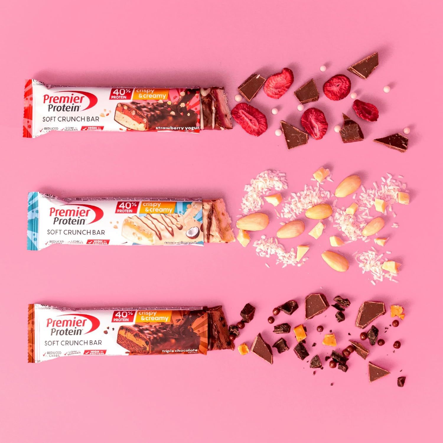 PREMIER PROTEIN Soft Crunch Bar 40%