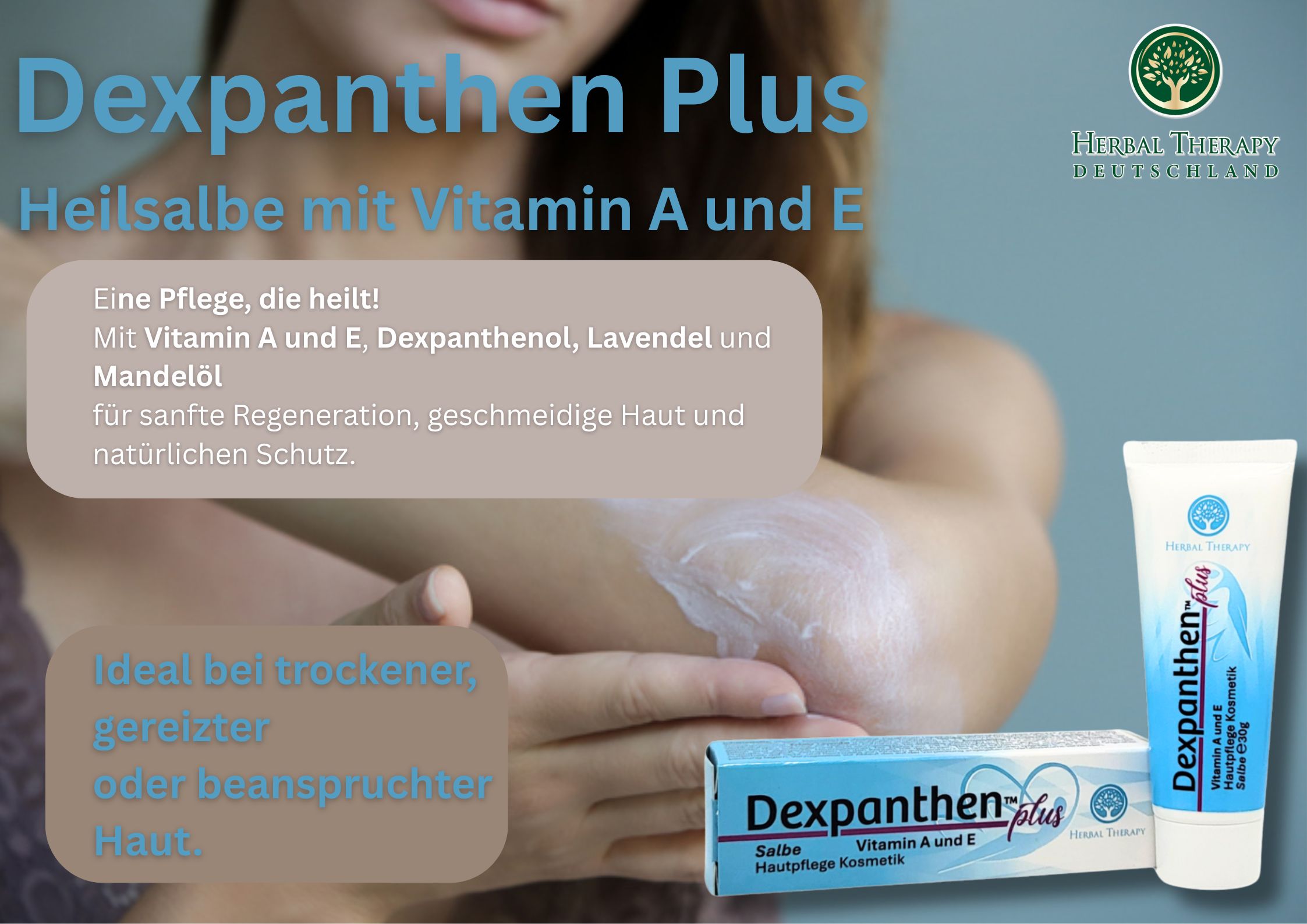 Herbal Therapy Dexpanthen Plus, mit Vitamin A und E
