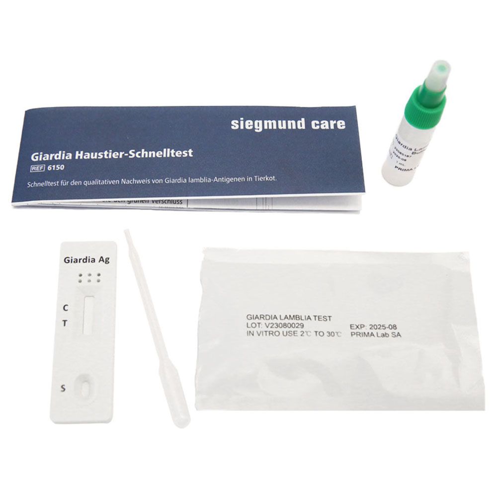 siegmund care Giardia Haustier Selbsttest 1 St Test