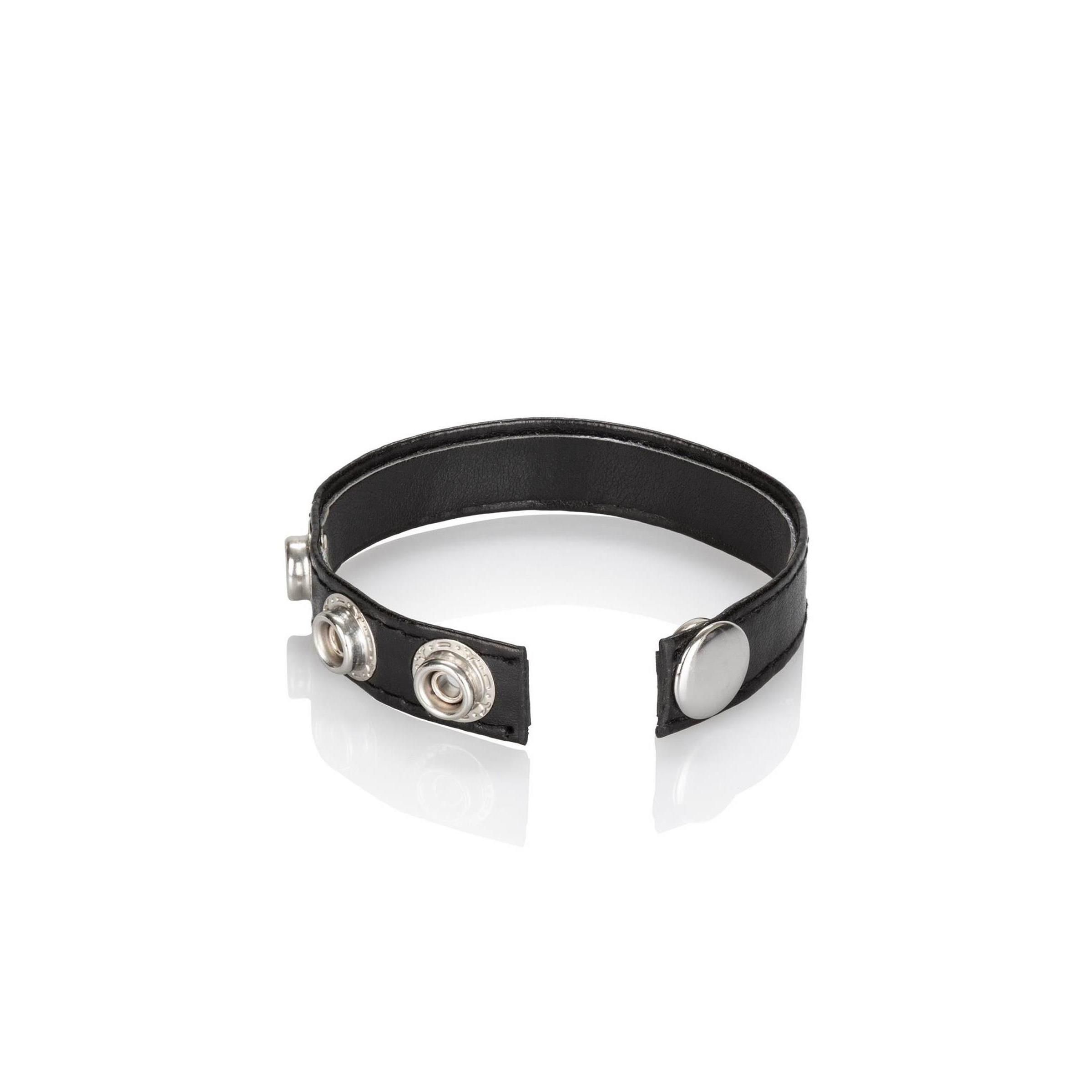 CalExotics - Leather 3-Snap Ring