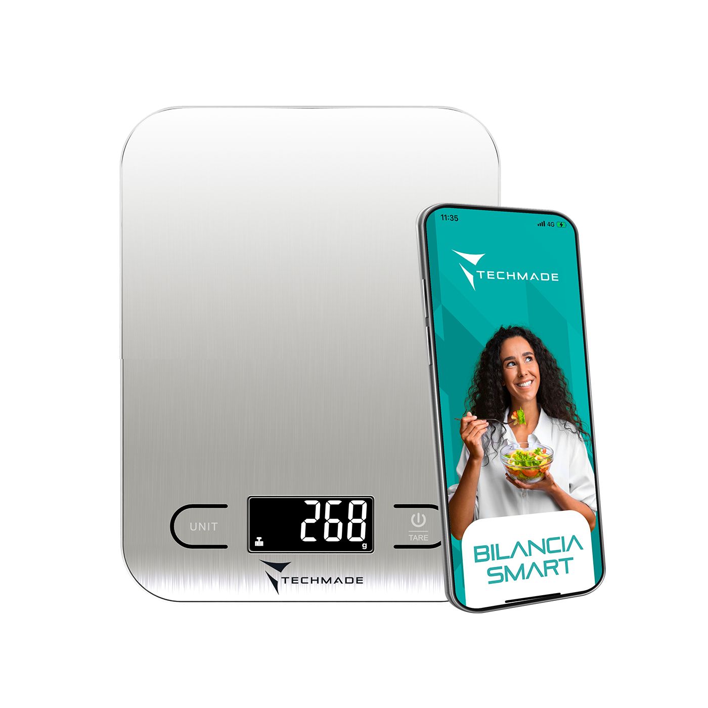 Techmade TM-KT630LB Foodscale Bilancia Digitale Pesa Alimenti