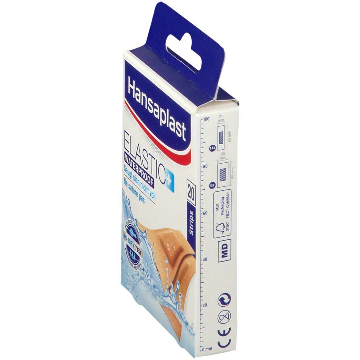 Hansaplast Elastic+ waterproof