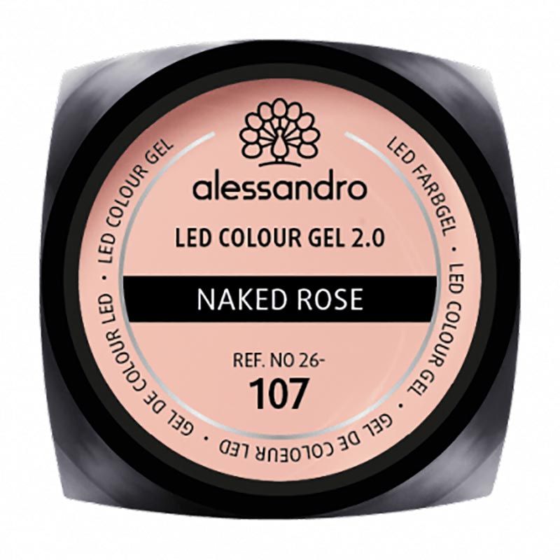 Alessandro International LED Colour Gel 2.0 - 107 naked rose