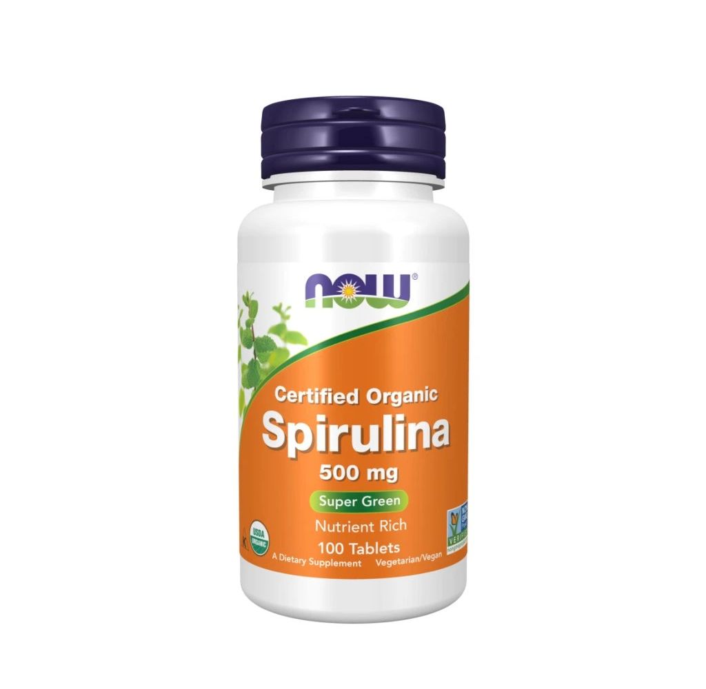 NOW Foods Spirulina 100 St Tabletten