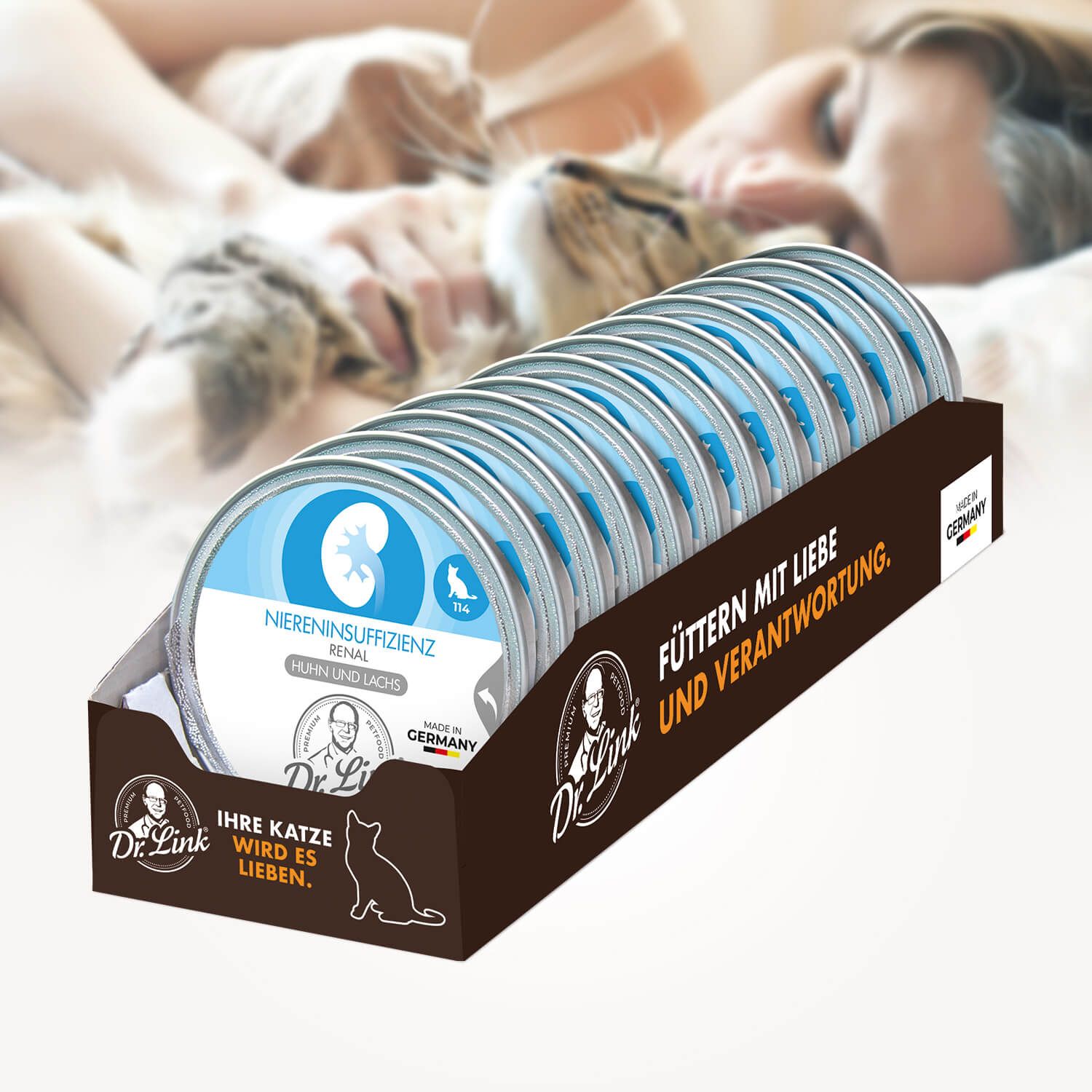 Dr. Link® SPEZIAL-DIÄT Niereninsuffizienz I Renal Huhn und Lachs