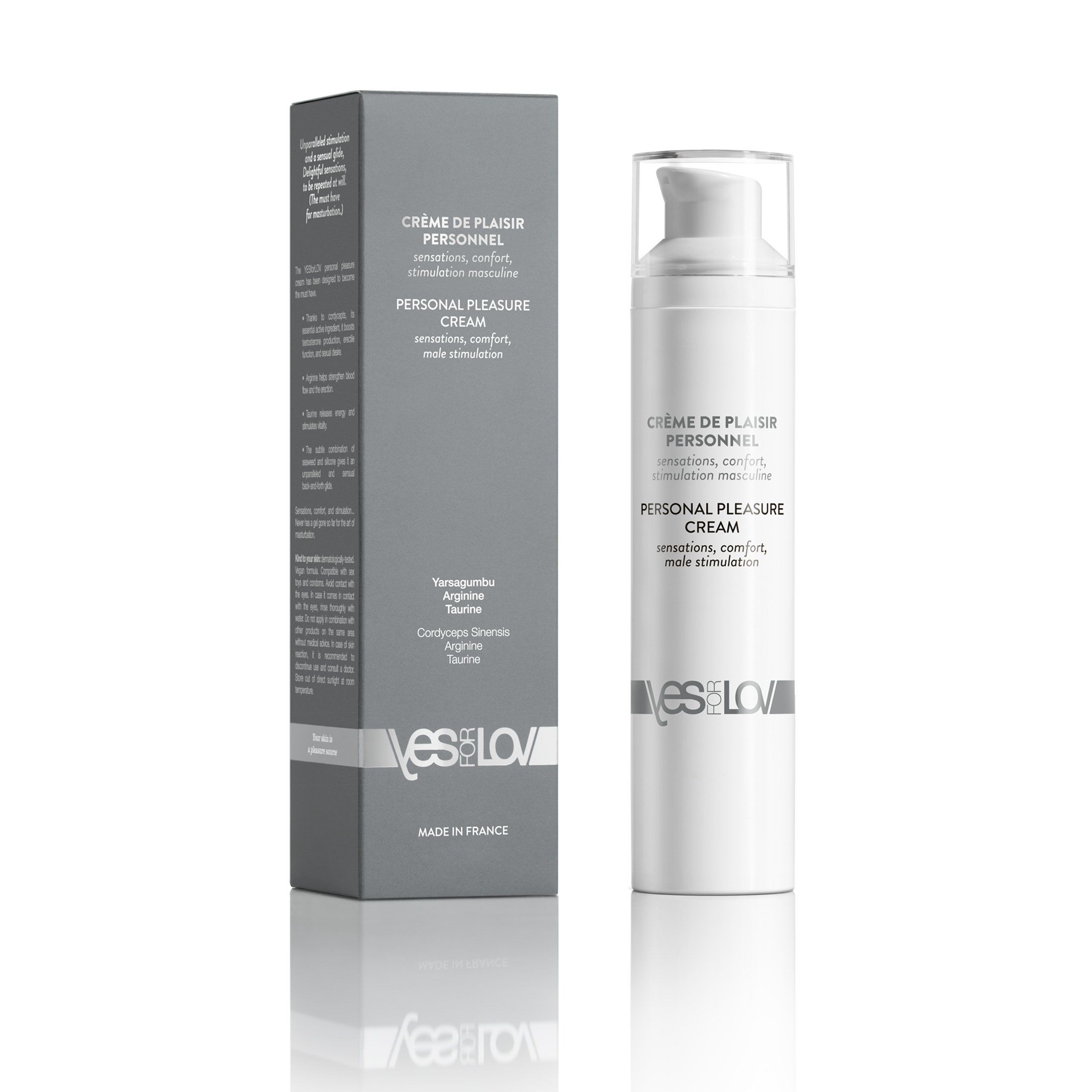 YESforLOV CREME DES PERSÖNLICHEN VERGNÜGENS Empfindungen, Komfort,männliche Stimulation