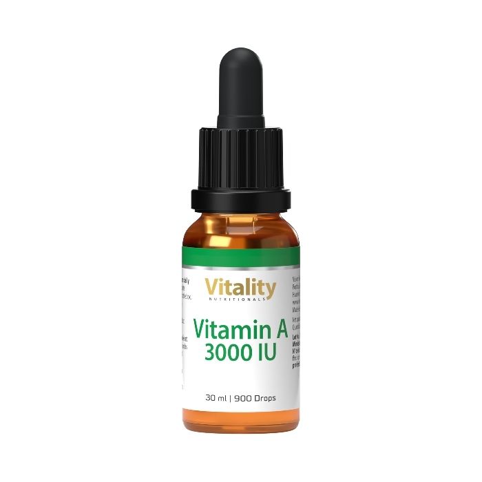 Vitality Nutritionals Vitamin A 3000 IU Drops 30 ml Tropfen