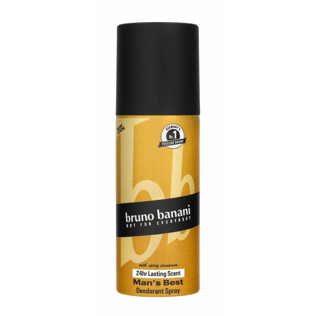 Bruno Banani Man's Best Deodorant Spray für Herren 150 ml