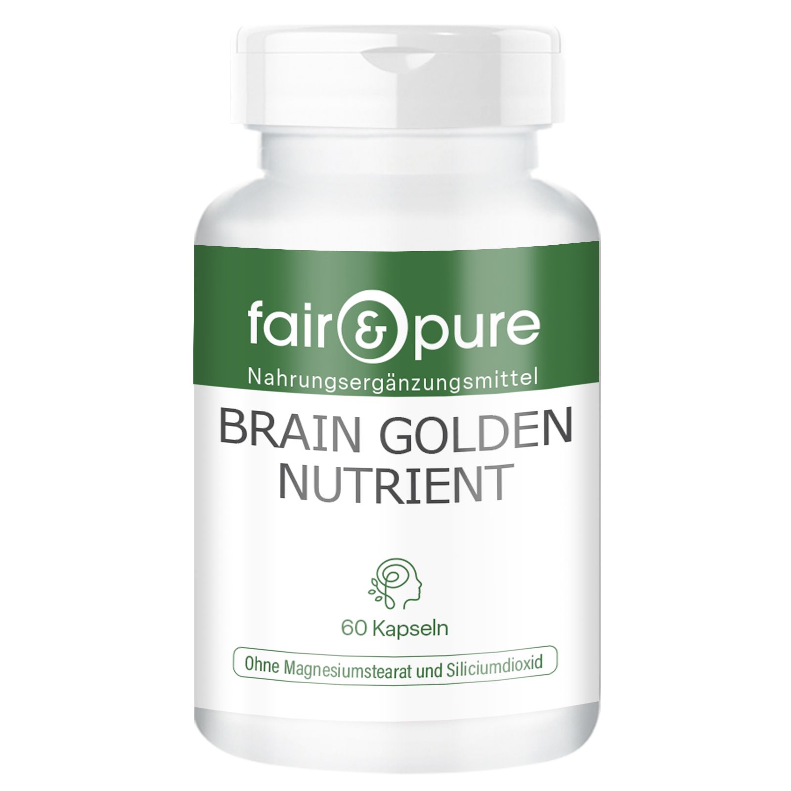 fair - pure | Brain Golden Nutrient schluckfreundlich 60 St