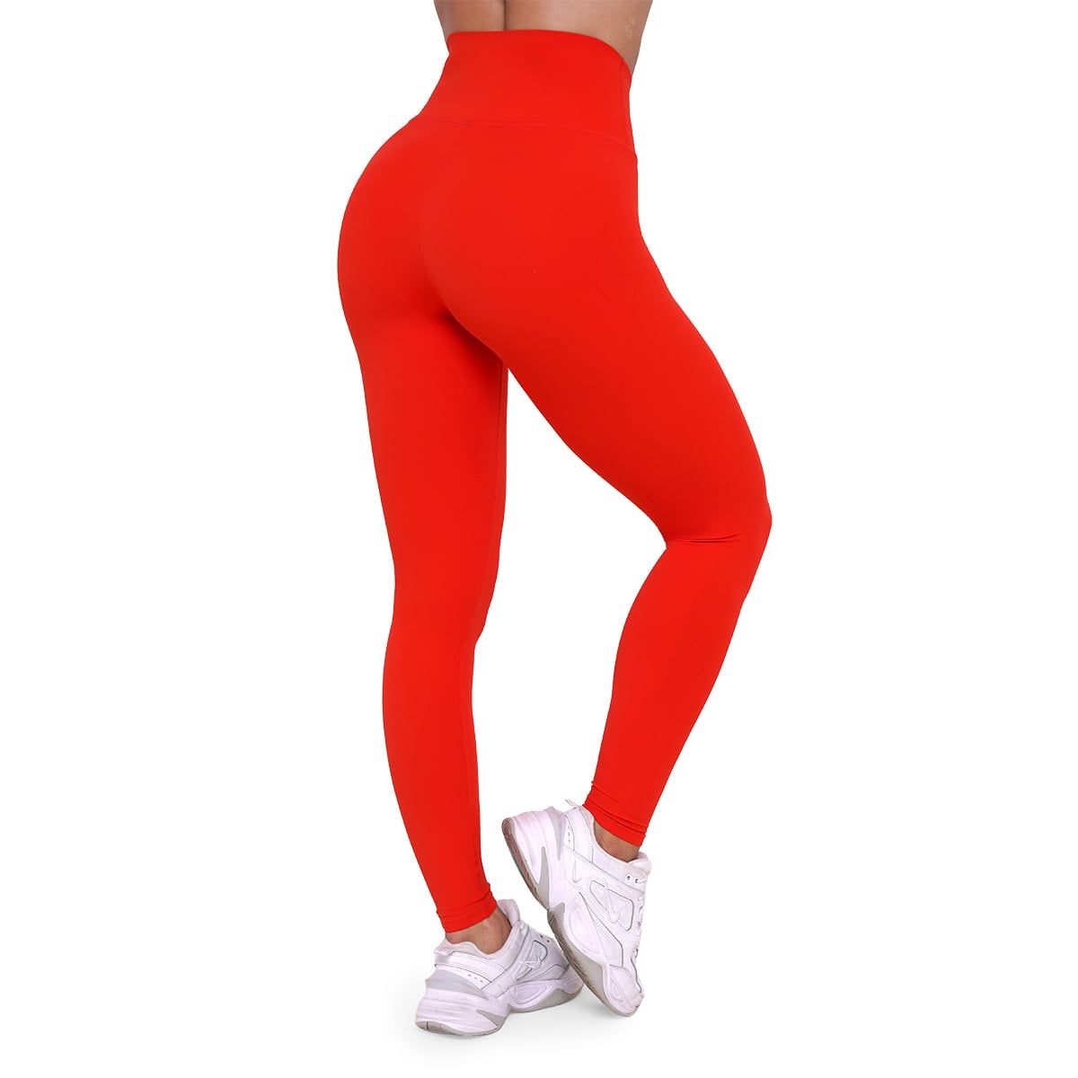 GymBeam Leggings Damen mit hoher Taille BEAT Tangerine