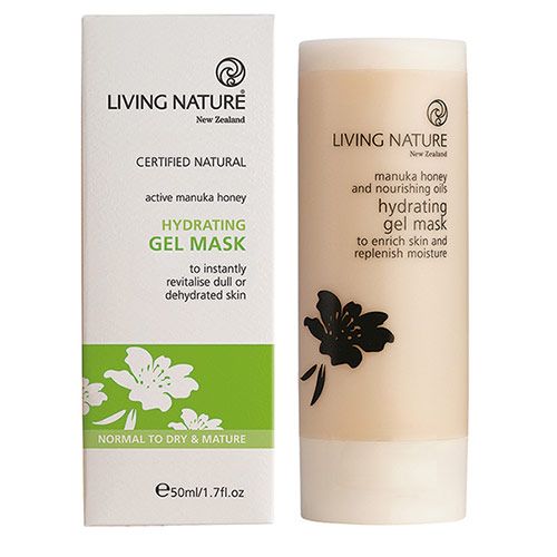 Living Nature Hydrating Gel Mask - Feuchtigkeitsgelmaske