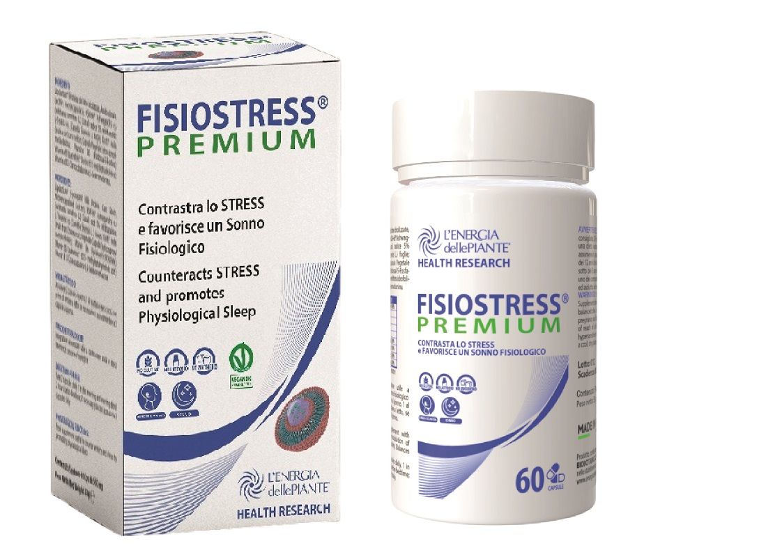 L’ENERGIA DELLE PIANTE FISIOSTRESS PREMIUM CONTRO STRESS, ANSIA E INSONNIA – 60 CAPSULE