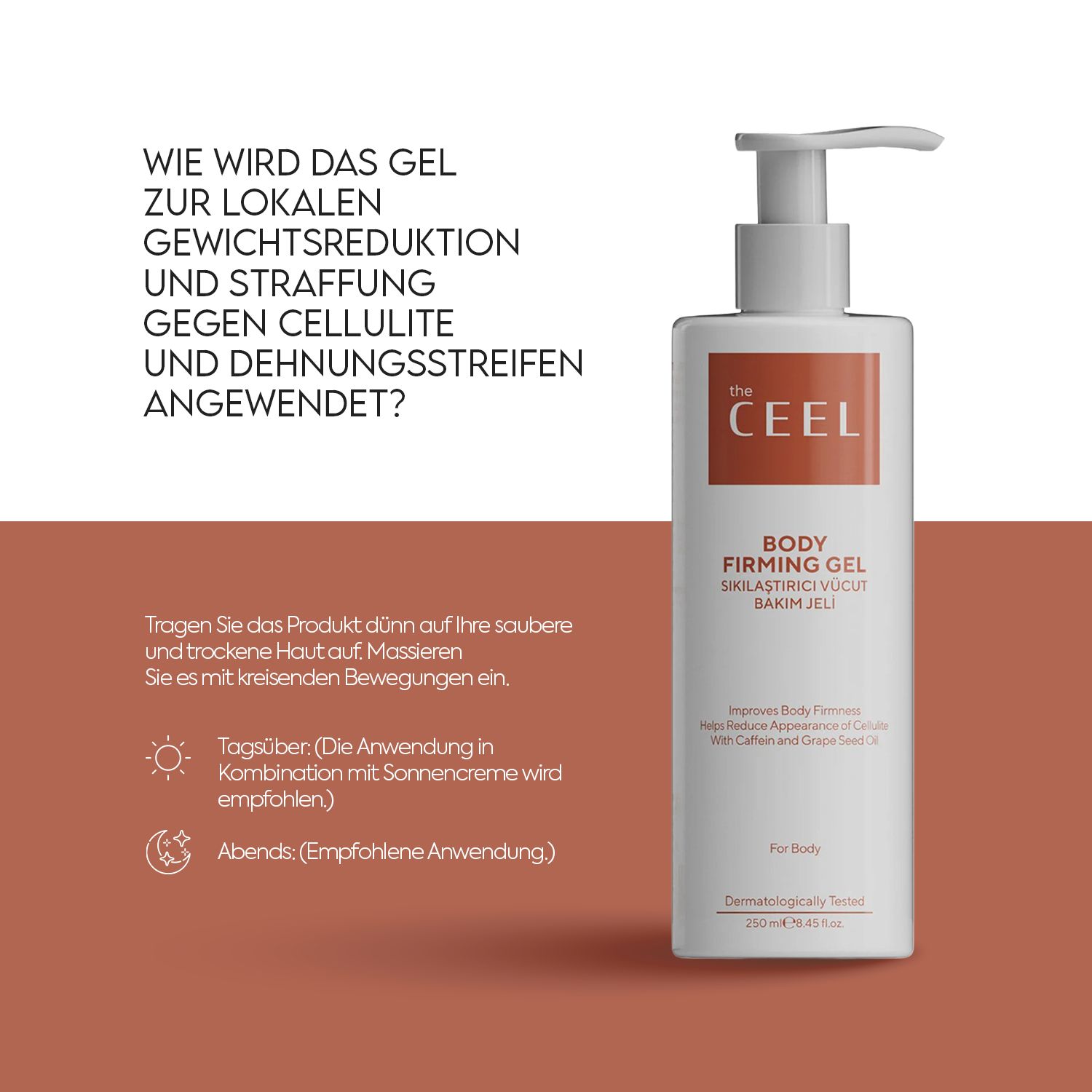 THE CEEL Straffendes Körperpflege Gel