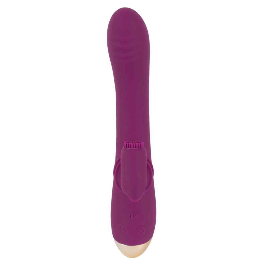 Rabbitvibrator mit Moving-Klitoris-Stimulator | JAVIDA