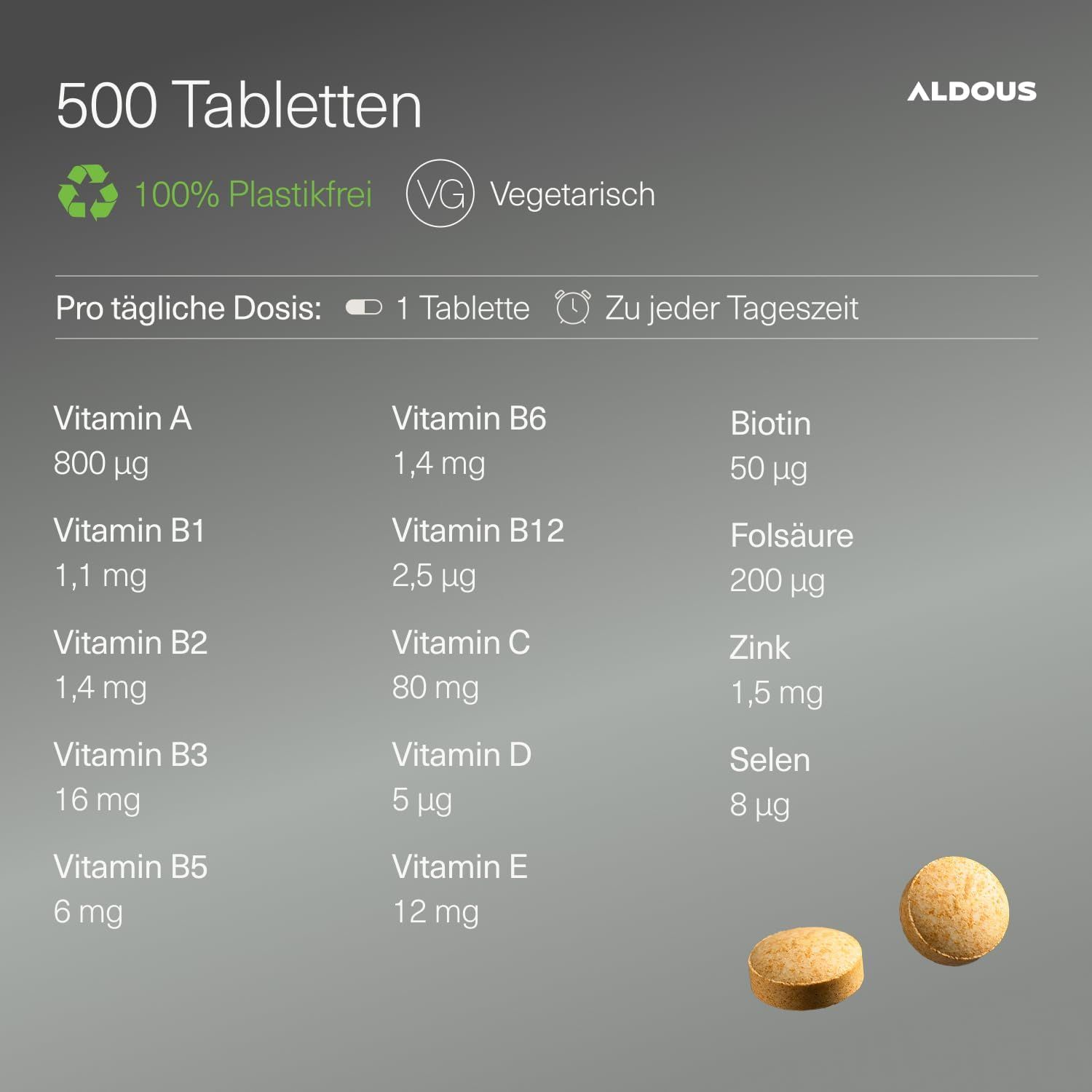 Aldous Multivitamin Tabletten