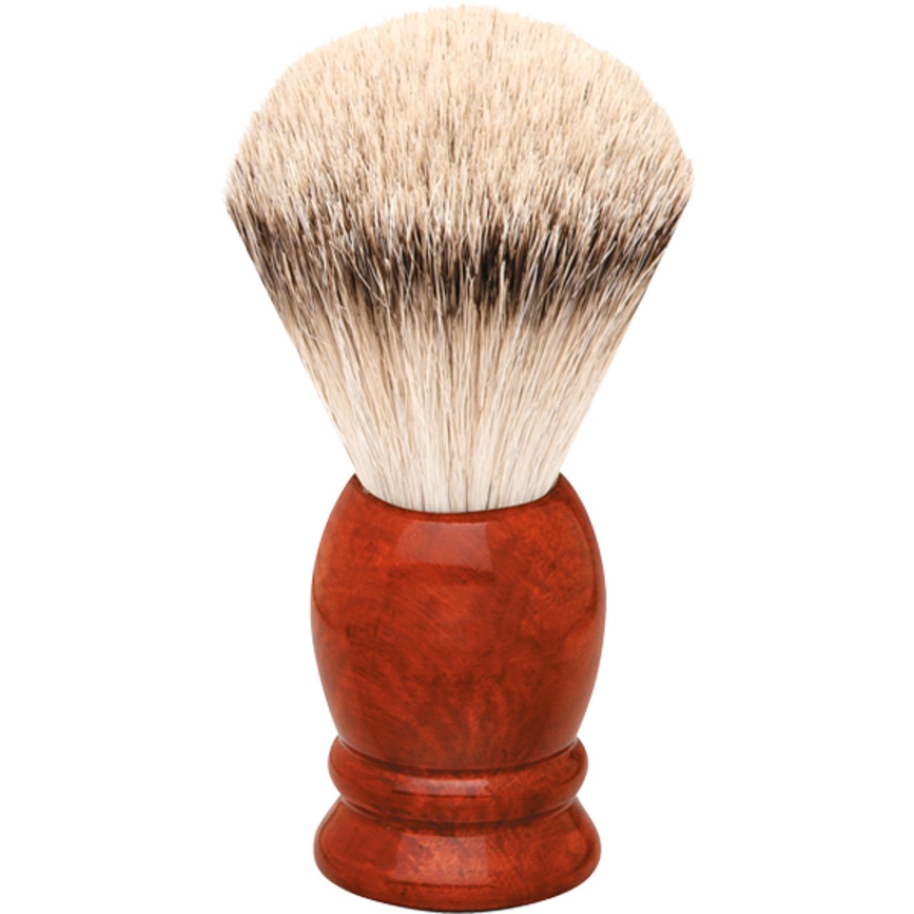 Erbe, Rasierpinsel Wurzelholz, Silberspitz