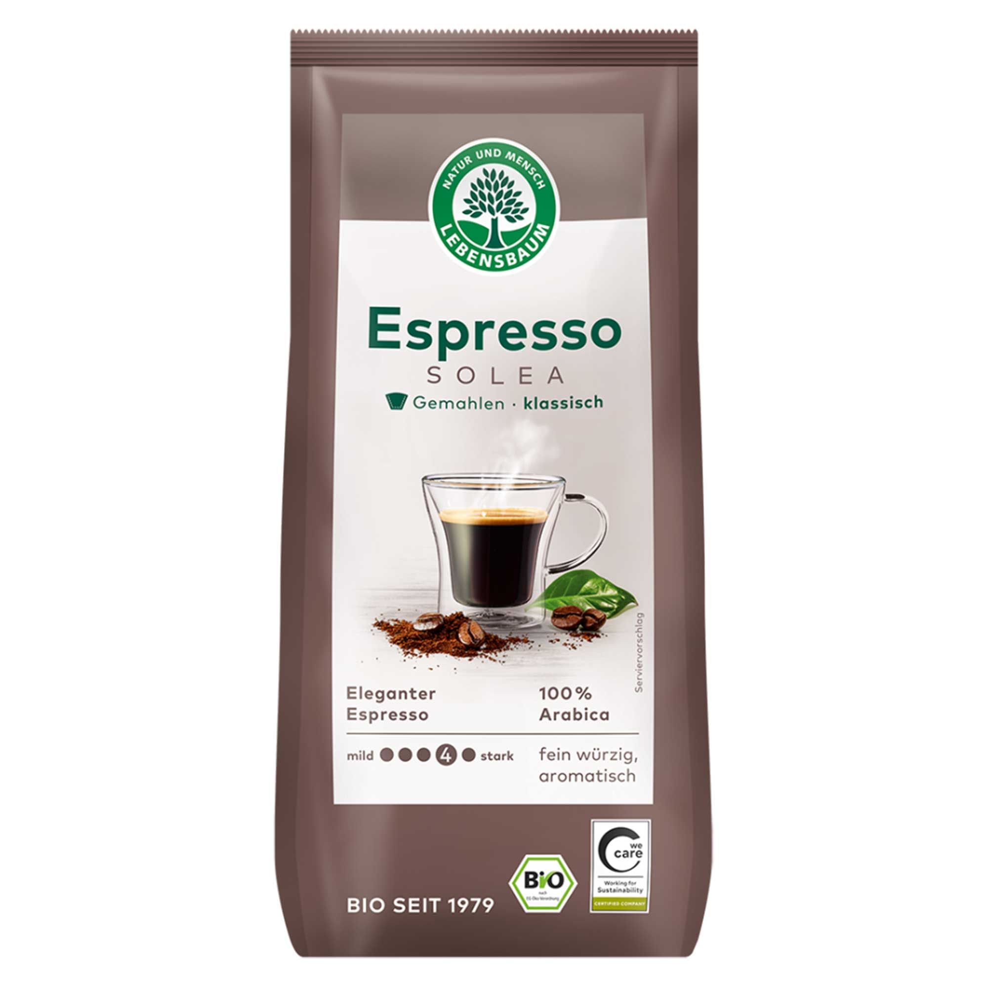 Bio Solea Espresso gemahlen 250 g