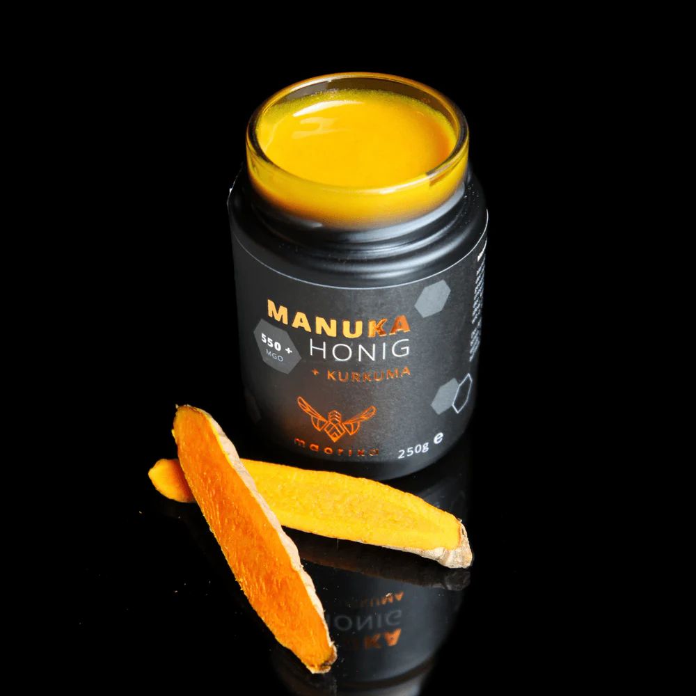 maorika Manuka Honig MGO 550+ mit Kurkuma