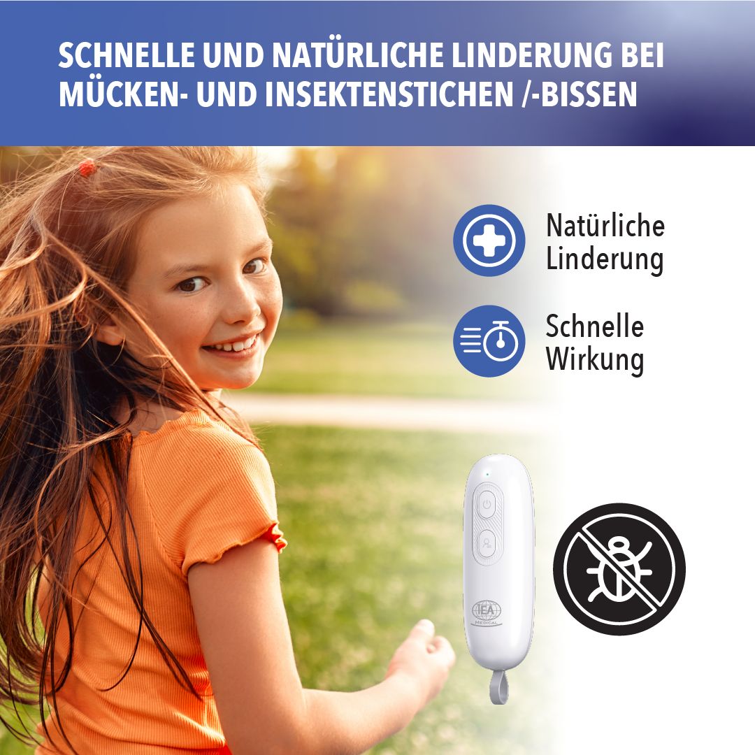 IEA Medical Insektenstichheiler elektrisch, Mückenstich Hitzestift, Mückenstichheiler, Hitzestift
