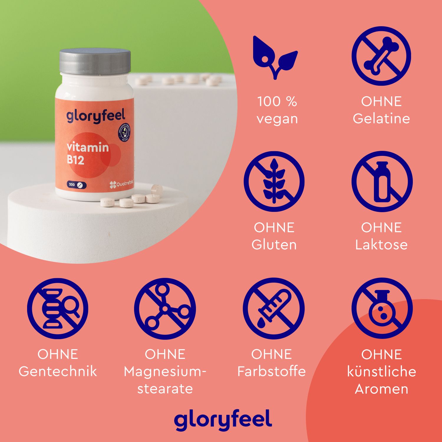 gloryfeel® Vitamin B12 Nature