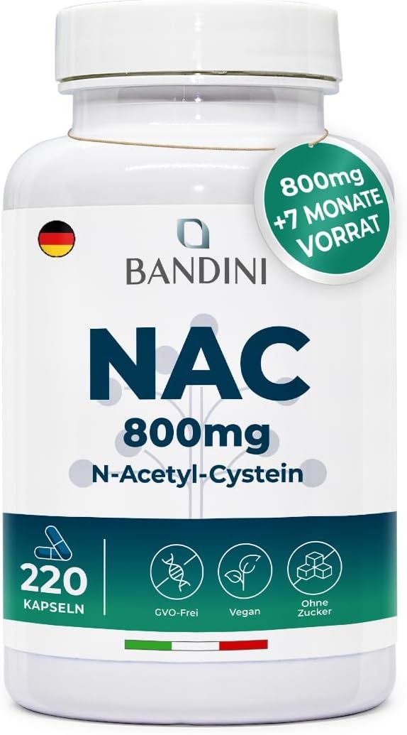Bandini NAC N-Acetyl Cystein Kapseln