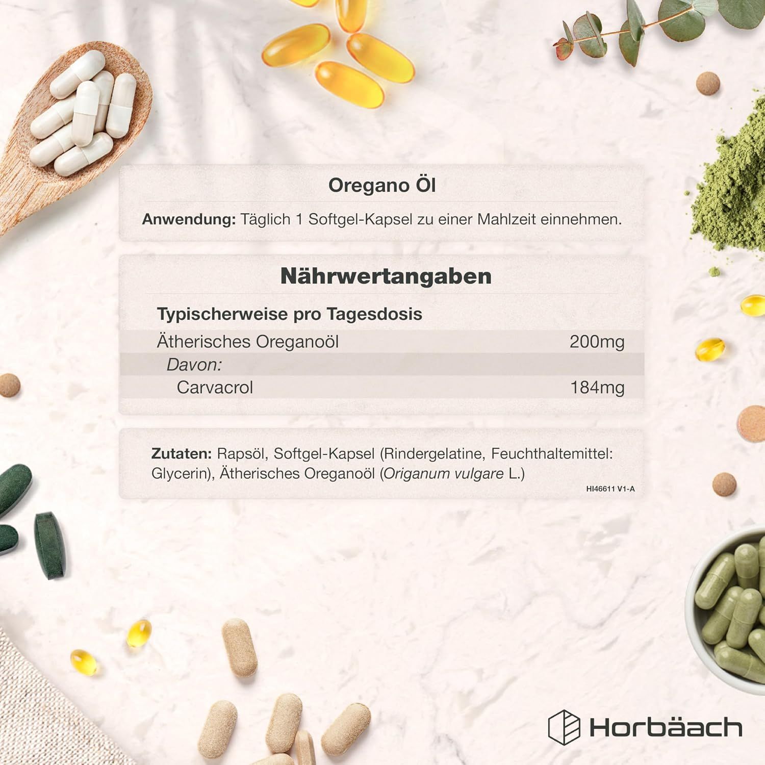 Horbäach Oreganoöl Angebot