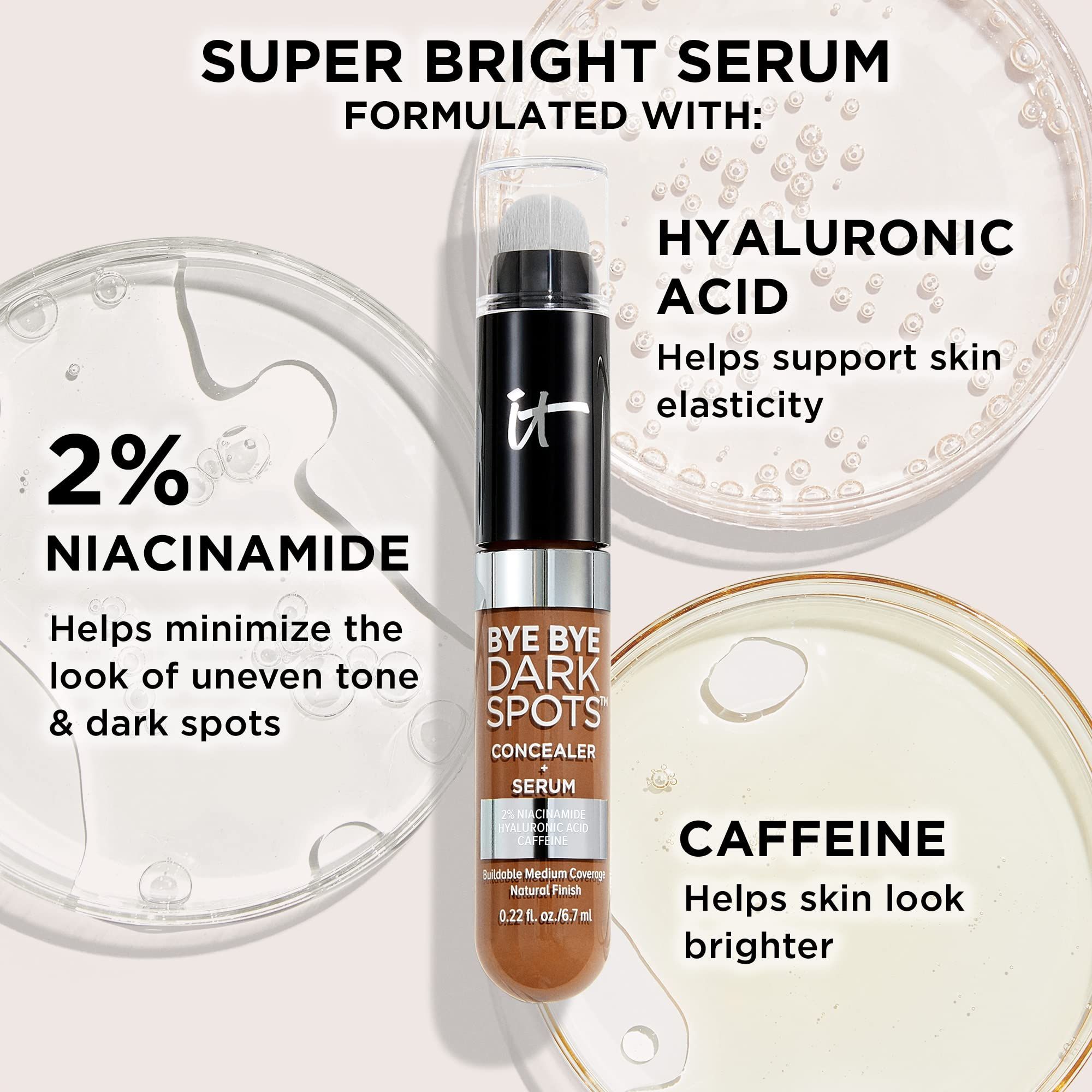 IT Cosmetics Bye Bye Dark Spots Concealer + Aufhellendes Serum 0,22 fl oz
