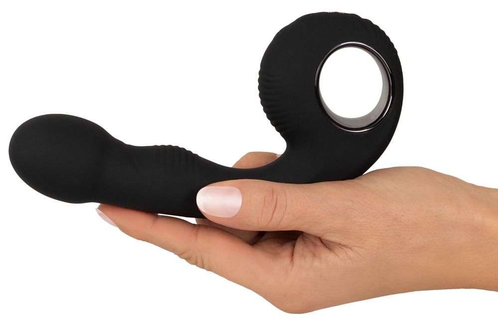 Black Velvets - Vibro-Ring mit Analvibrator