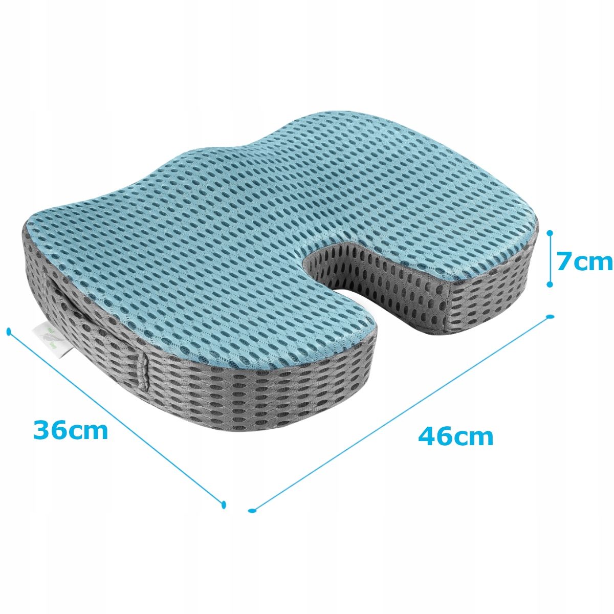 Medi Sleep Orthopädisches Sitzkissen aus Memory-Schaum