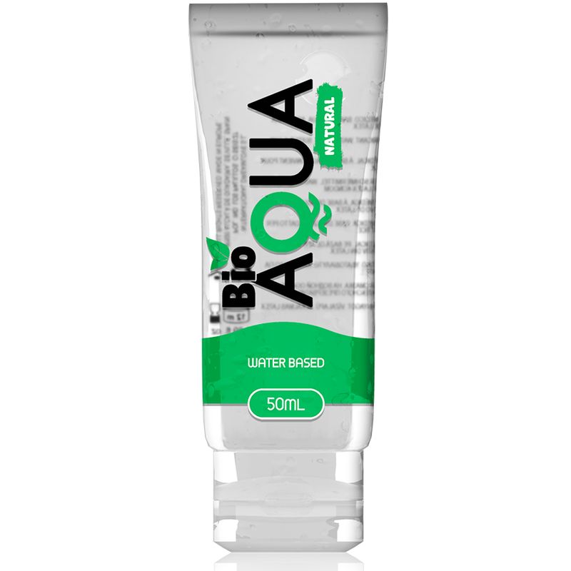 BioAQUA Gleitmittel auf Wasserbasis in einer 50ml Tube.