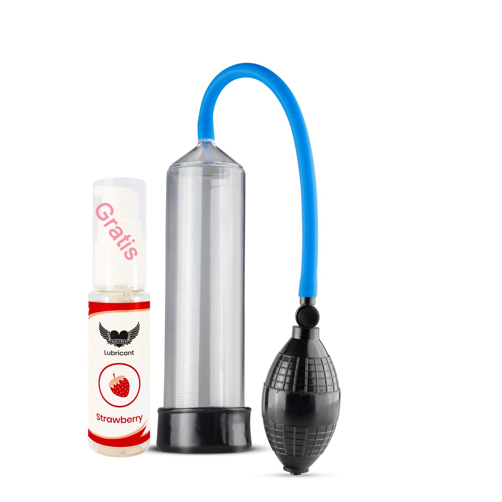 Easytoys - Penispumpe mit Pumpball Transparent
