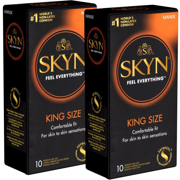 Manix SKYN *King Size* Doppelpack, latexfreie XXL Kondome