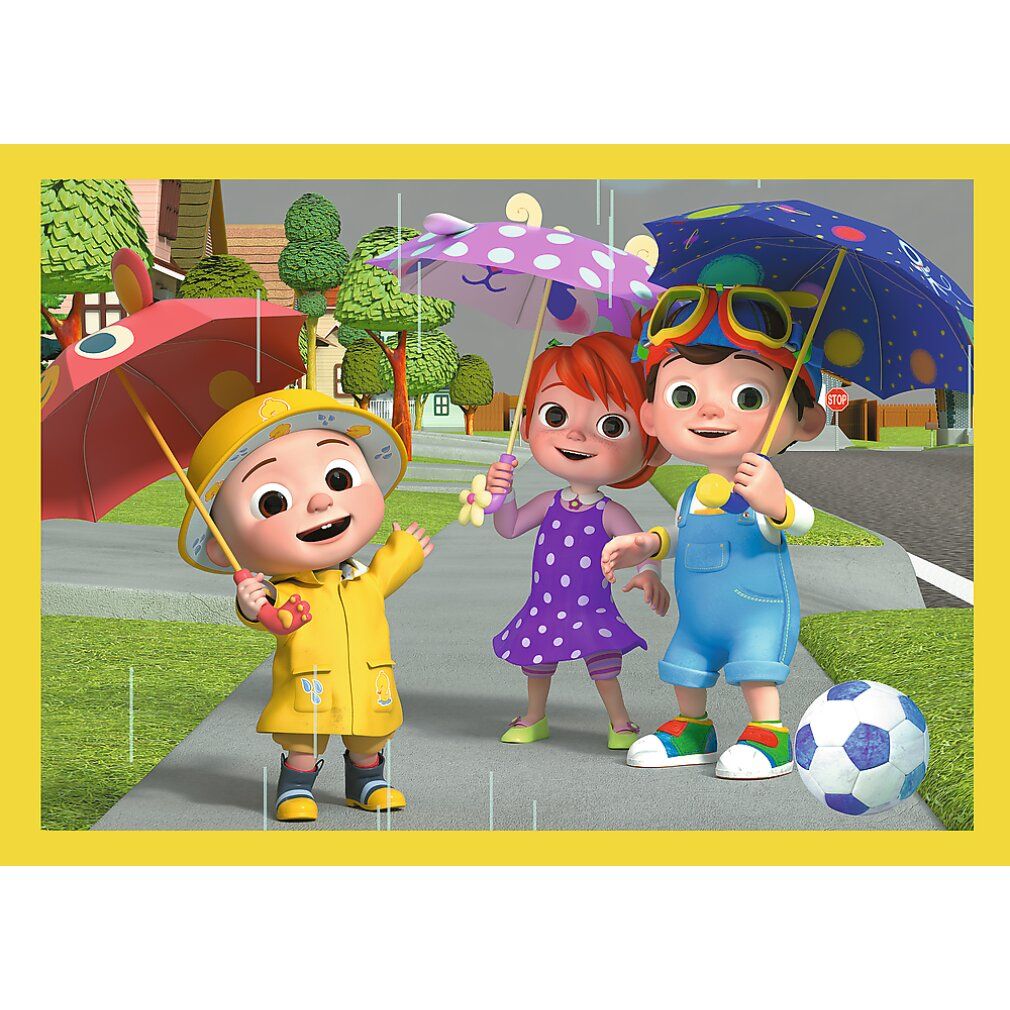 trefl Puzzle Cocomelon: Treffen 4in1 (12,15,20,24 Teile)