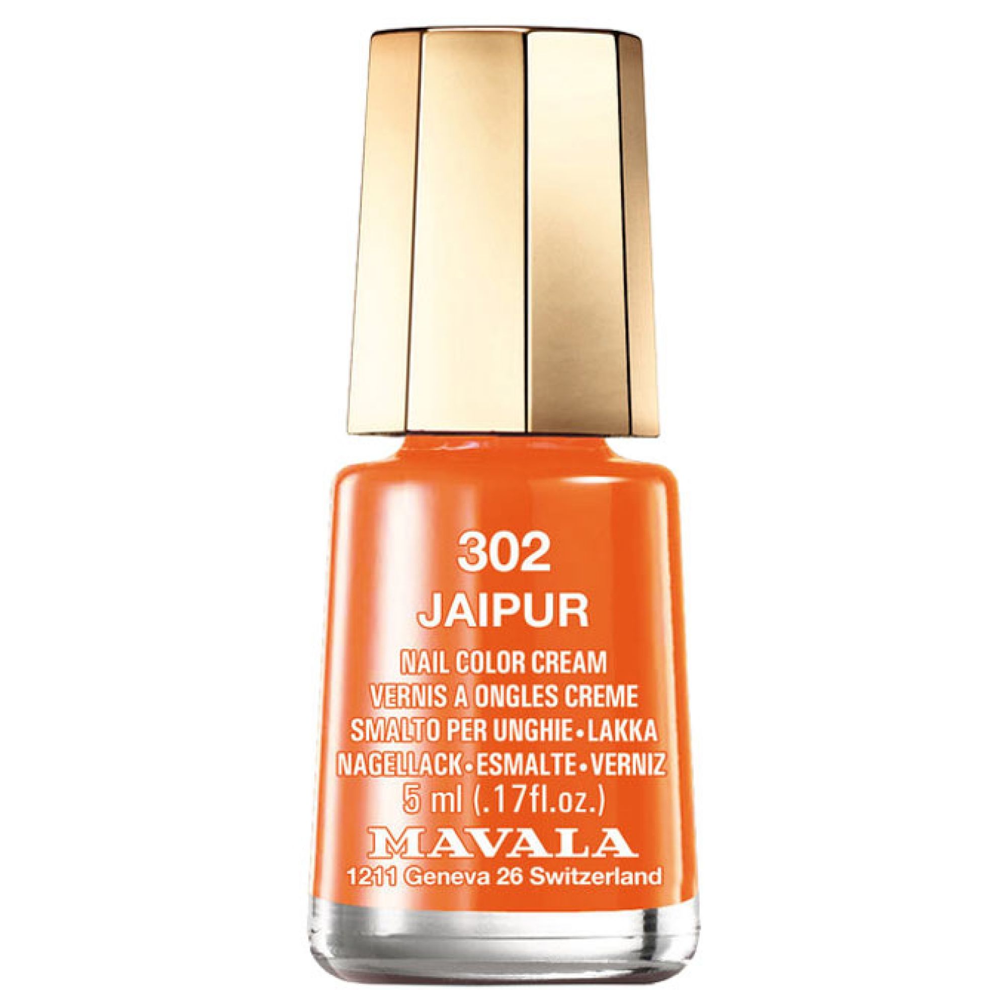 Mavala Mini Color Nagellack Creme 5 ml (Farbe : Orange) 5,5x2,3x2,3 cm
