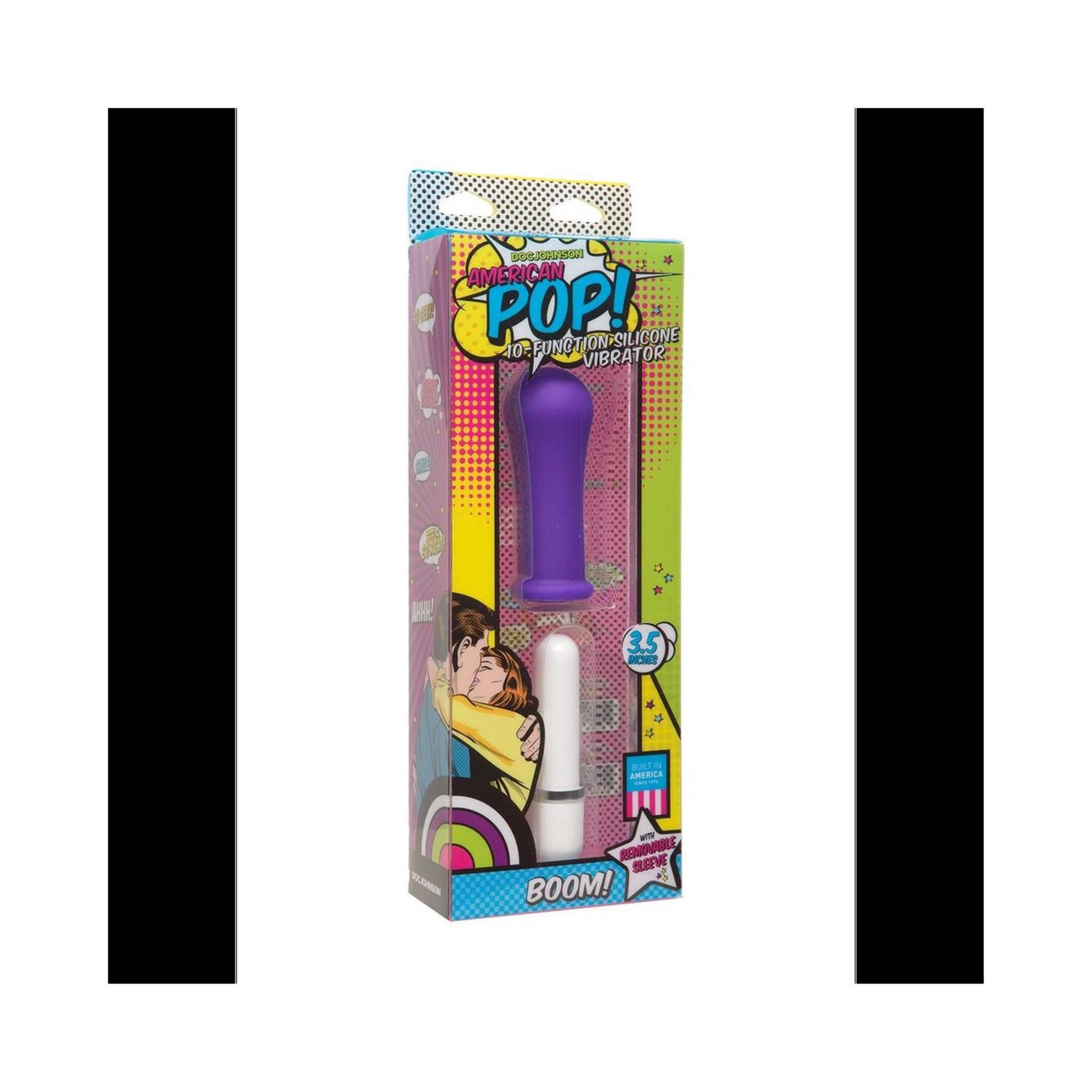 Doc Johnson - American Pop - Boom! - 10 Function Vibrator