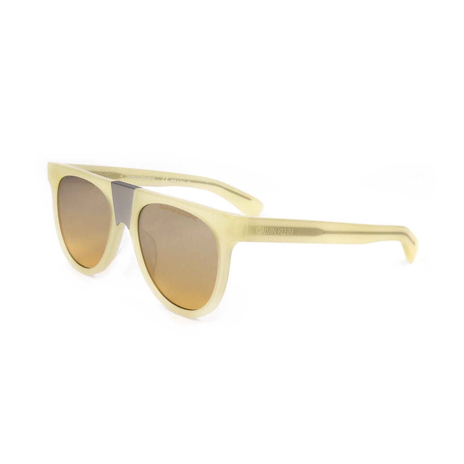 Calvin Klein 205W39NYC occhiali da sole donna CKNYC1851S light yellow