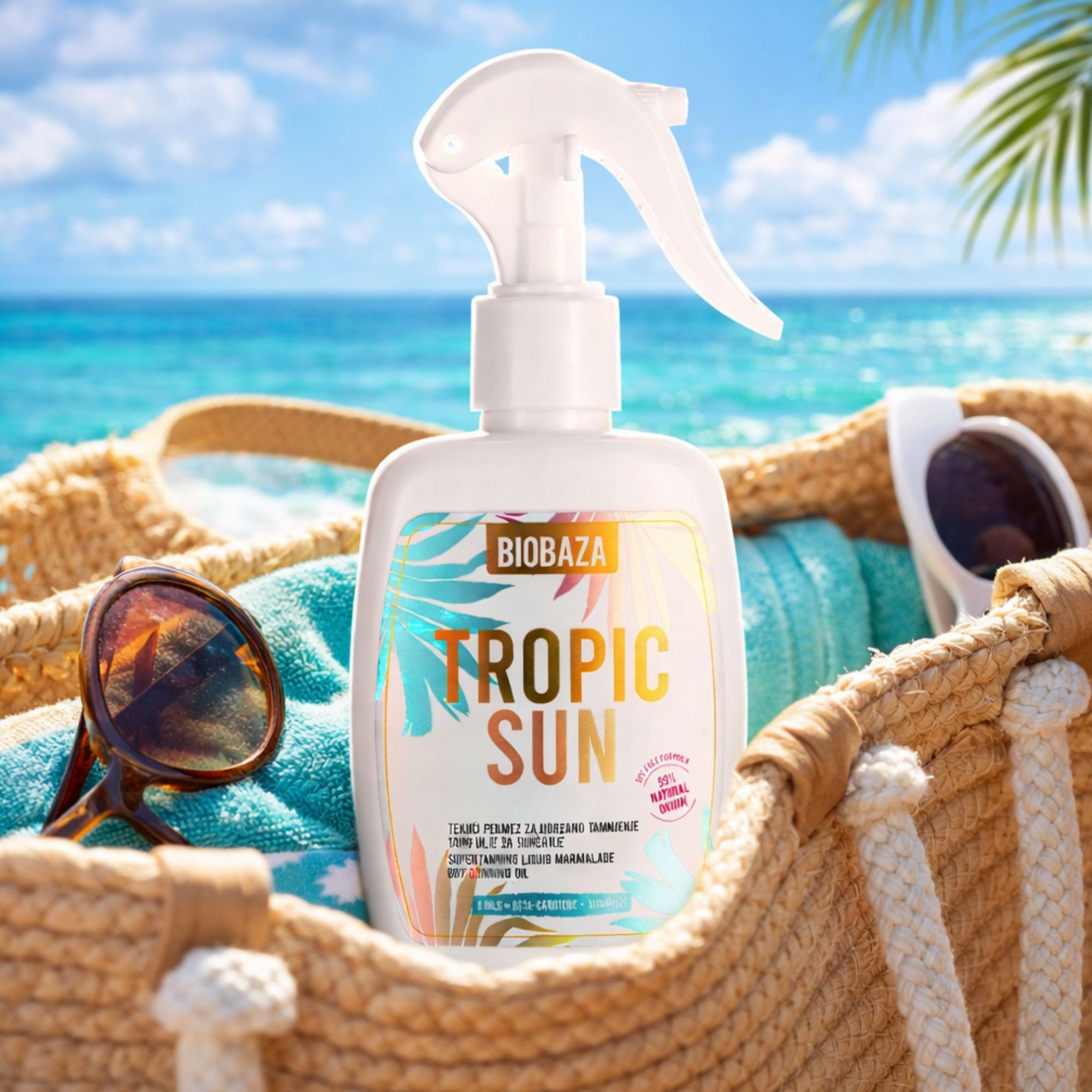 BIOBAZA Tropic Sun Flüssige Bräunungsmarmelade für schnelle Bräune & Bronze-Teint