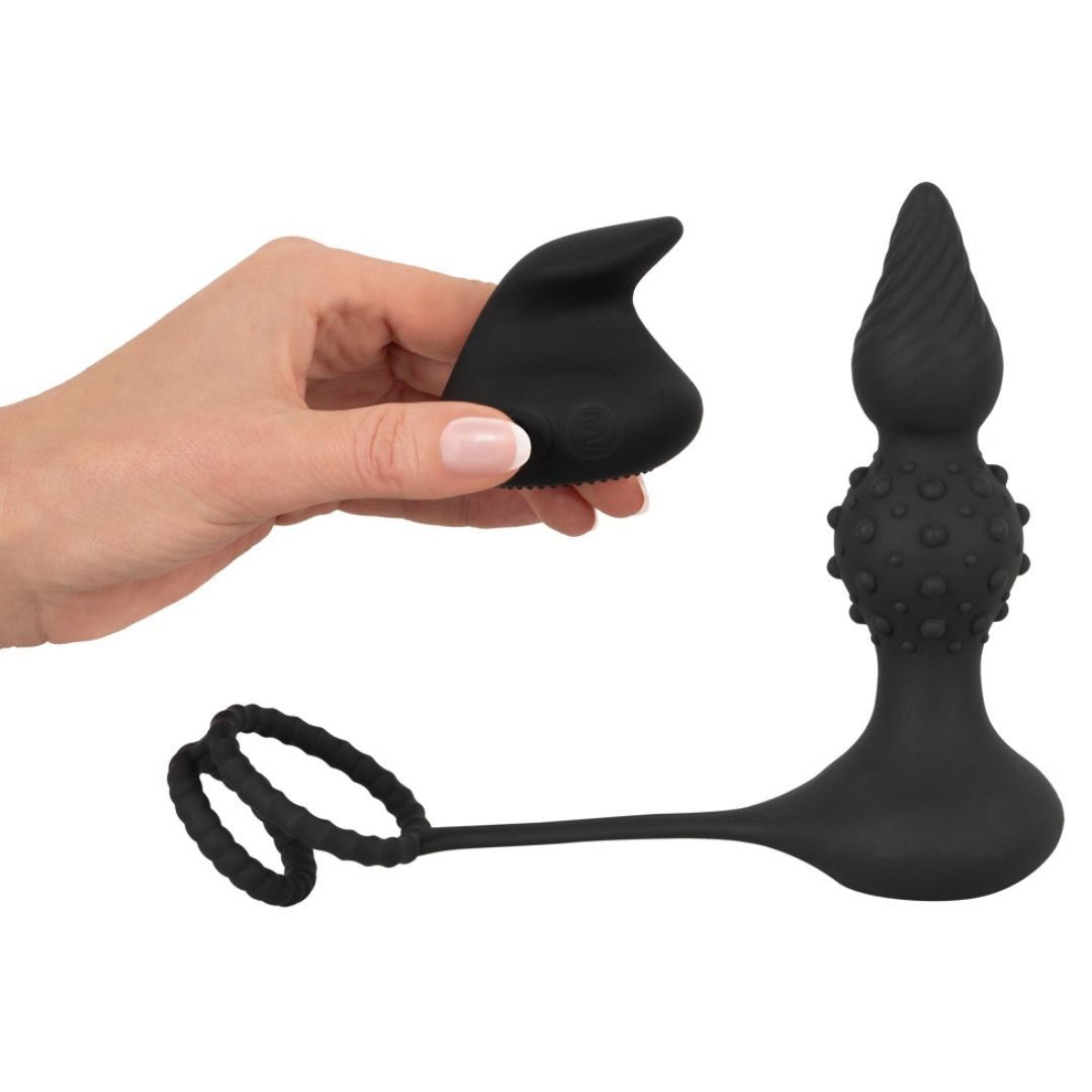 Analvibrator mit Penisring