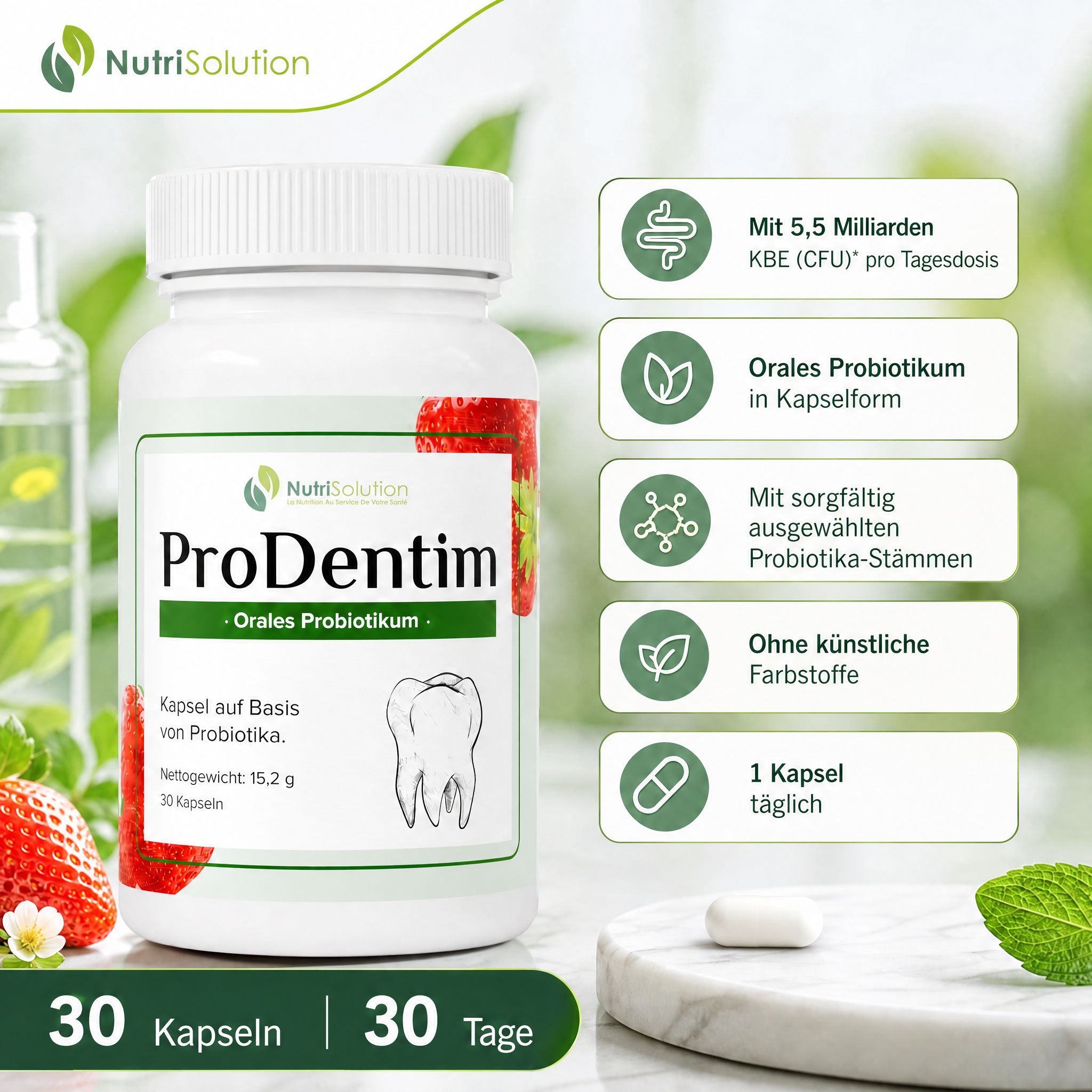 NutriSolution Prodentim 3er Pack