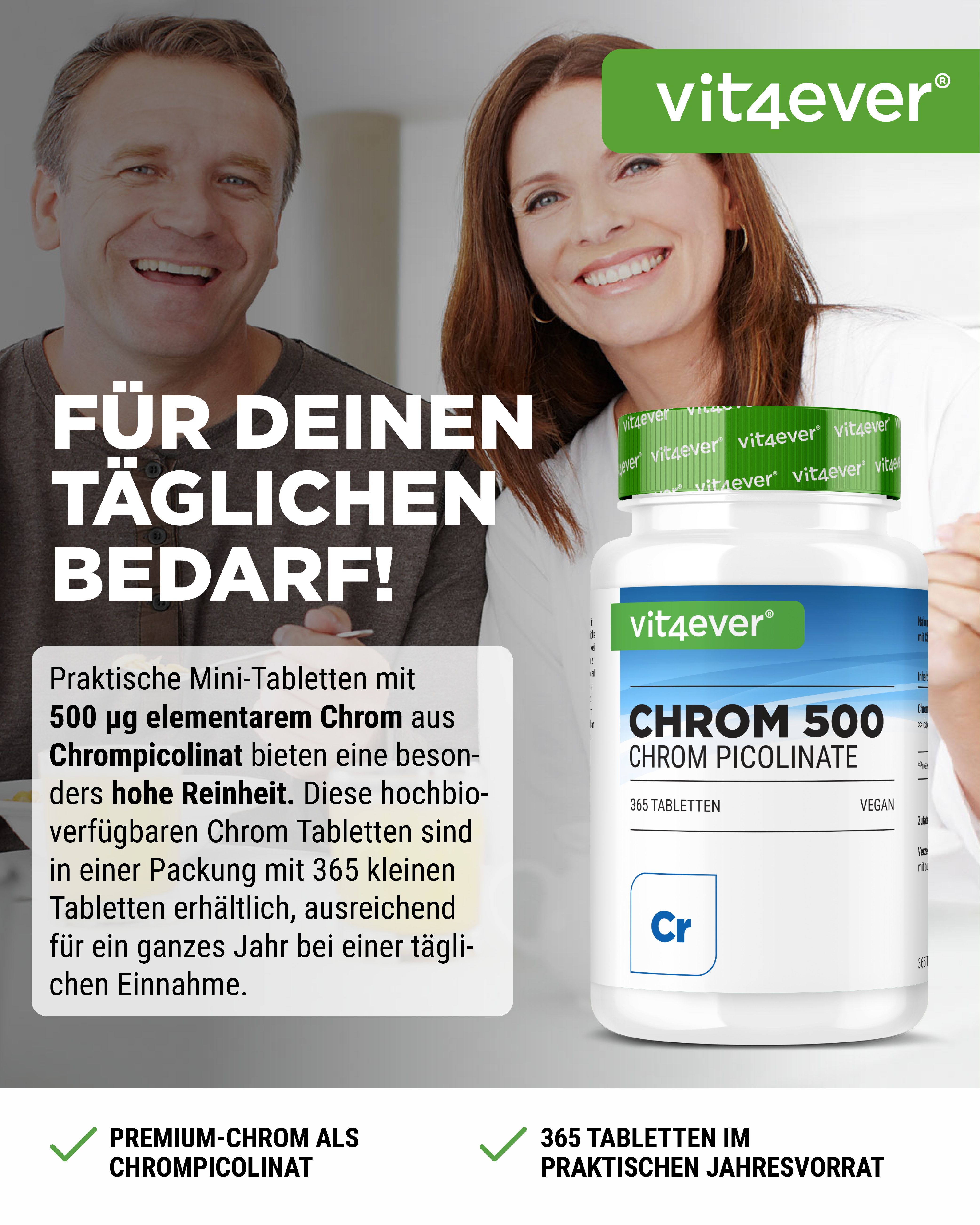 vit4ever Chromium 500 mcg Angebot