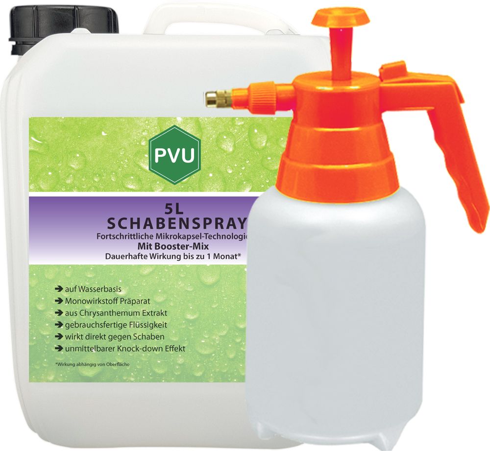PVU Schabenspray 5 l Spray