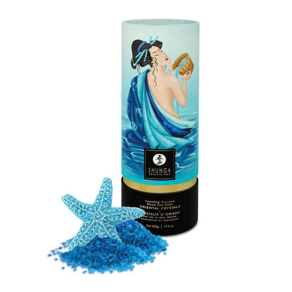 Luxuriöses Badesalz 'Oriental Crystals' | 100% Salz aus dem Toten Meer Shunga 600 g