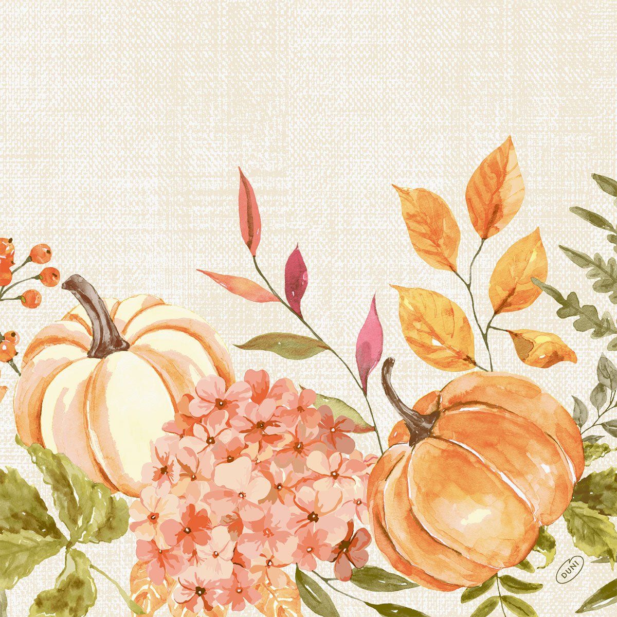 Servietten 40x40 4-lagig Klassik Spicy Pumpkin 50 St Tücher