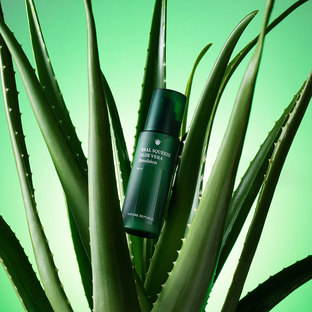 NATURE REPUBLIC Real Squeeze Aloe Vera Face Emulsion