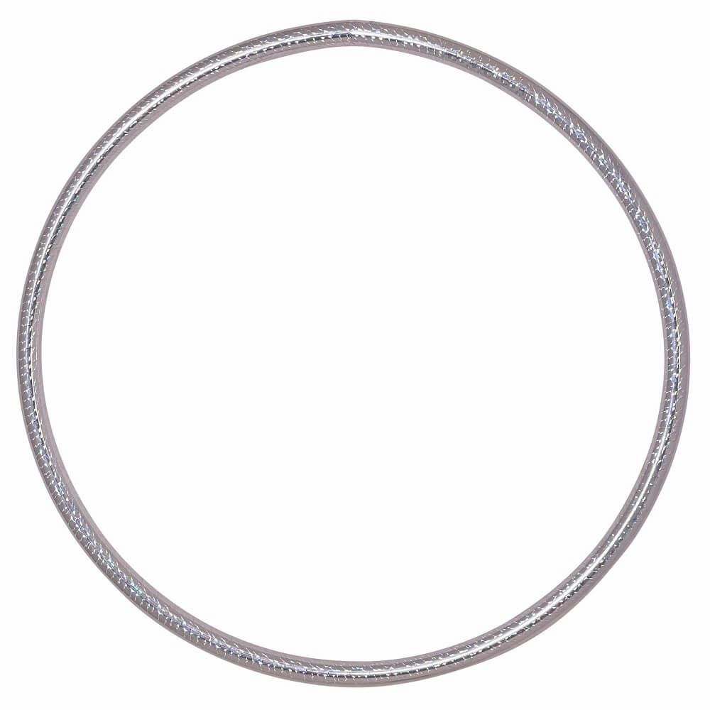 Hoopomania Hologramm Kinder-Hula-Hoop | Ø 60 cm Silber 1 St