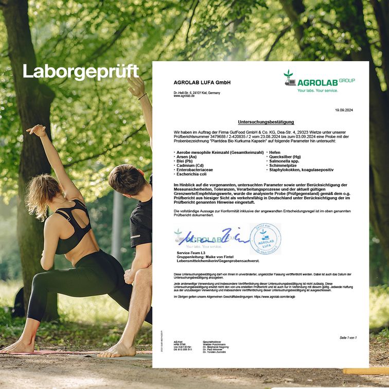 PlantDEA Bio Kurkuma Kapseln