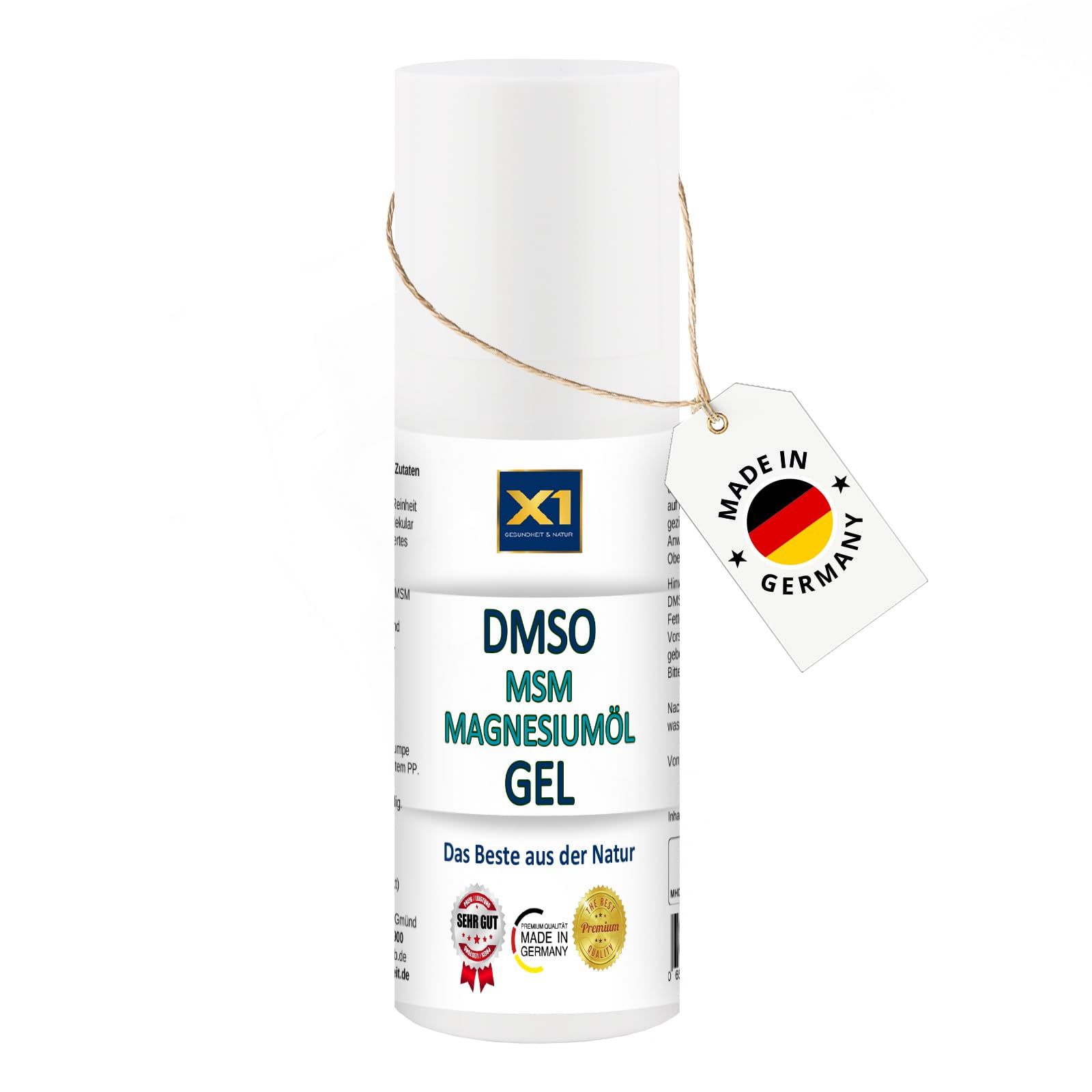X1 Dmso Gel mit MSM & Magnesiumchlorid 50 ml