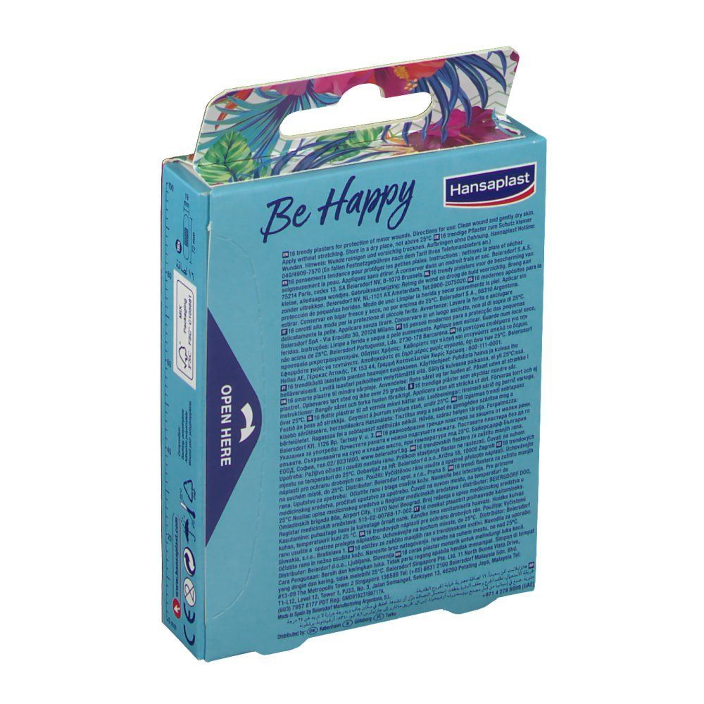 Hansaplast Be Happy Pflasterstrips 19 x 72 mm