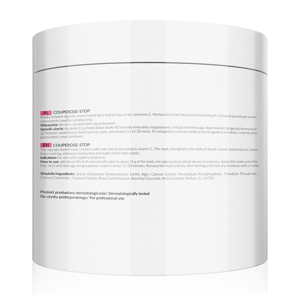 APIS COUPEROSE - STOP, Algenmaske mit Hagebuttenextrakt und Vitamin C